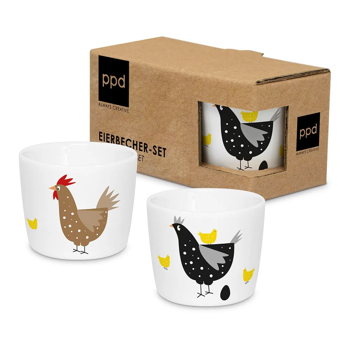 PPD Breakfast Club Eierbecher Set