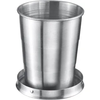 Westmark klappbarer Edelstahl Trinkbecher, 150 ml Revivo