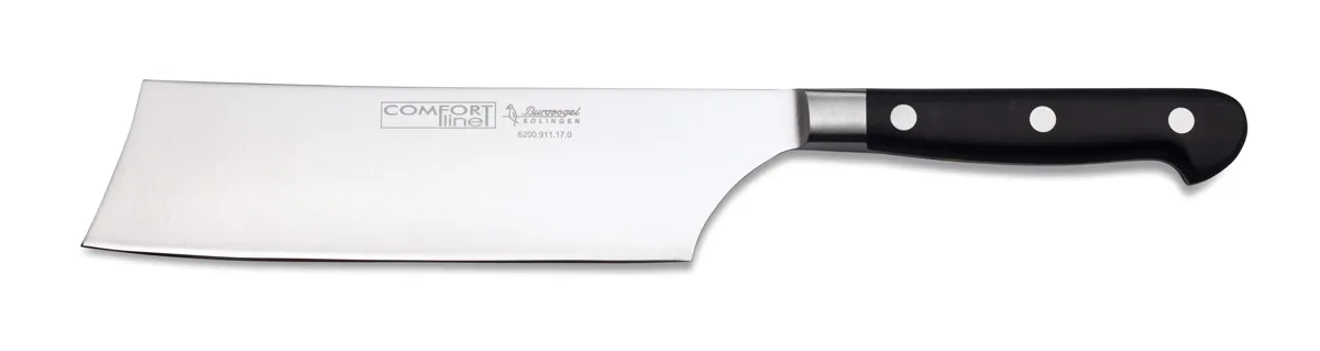 -Burgvogel Cutlery Solingen- Nakiri Kochmesser mit japanischer Klingenforn 17cm "COMFORT Line"