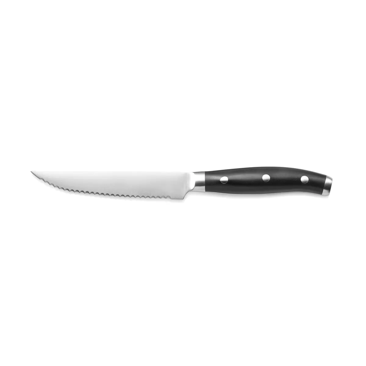 Steakmesser 6er-Set mit ABS Kunststoffgriff, 23,5 cm, ABS Kunststoff, Chromstahl 13/0