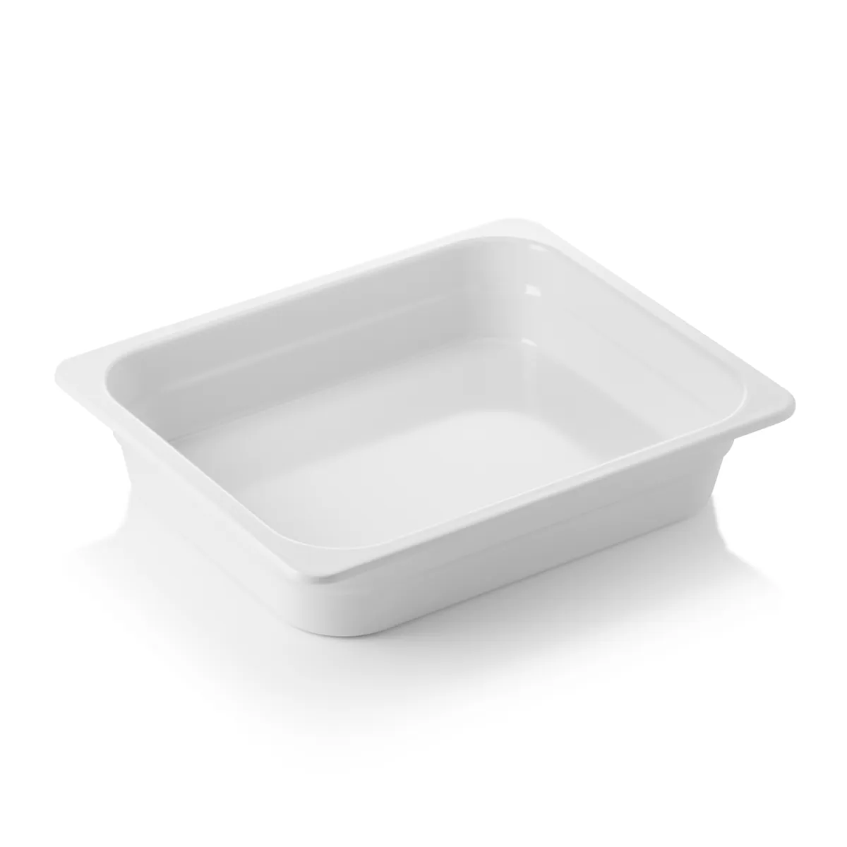 GN Behälter 1/2 GN 65 White, Höhe wählbar, weiß, Melamin
