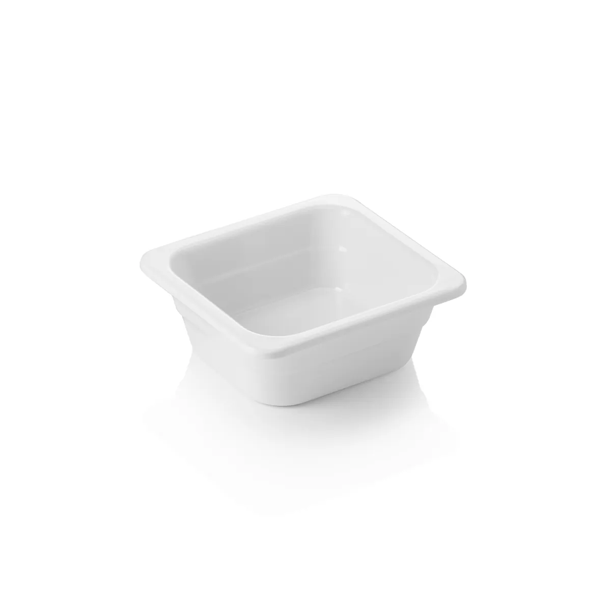 GN Behälter 1/6 GN 65 White, Höhe wählbar, weiß, Melamin