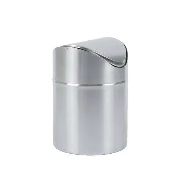 Tischabfalleimer 1,5 L Edelstahl