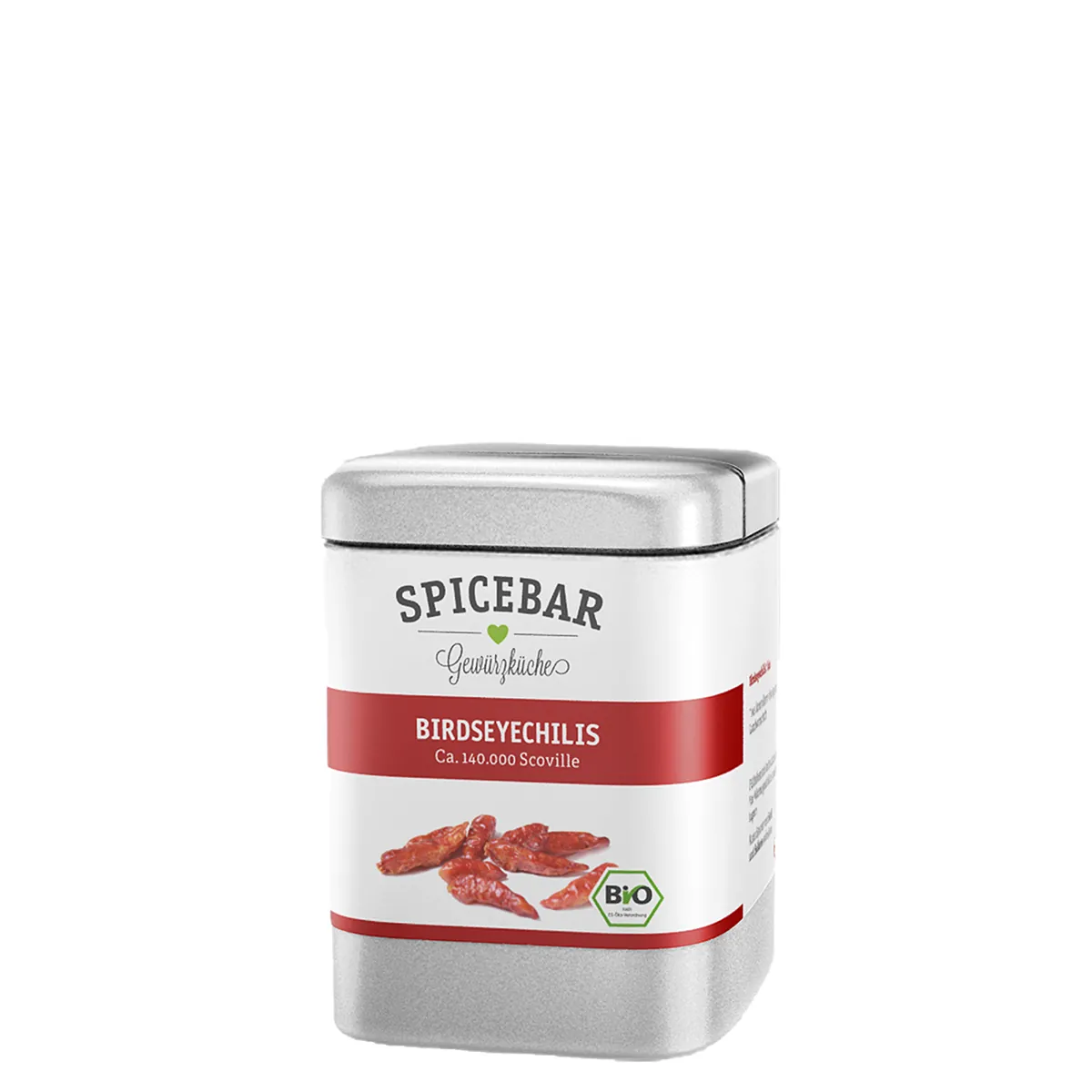 Spicebar Birdseyechilis, ganz, bio Inhalt 30g