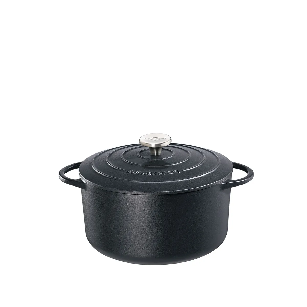 Bratentopf rund, 28 cm schwarz