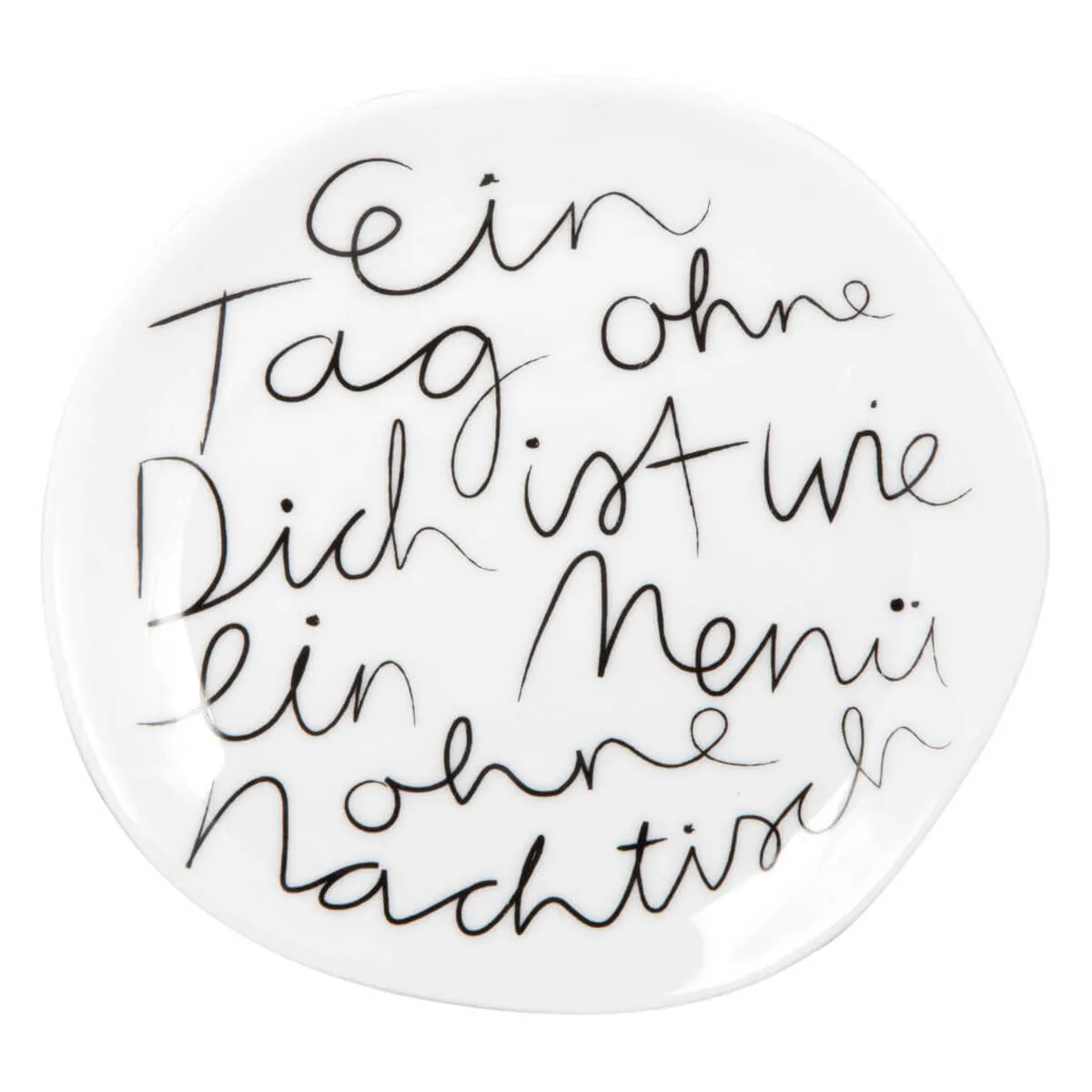 Mix & Match Teller klein Ein Tag ohne D.14cm