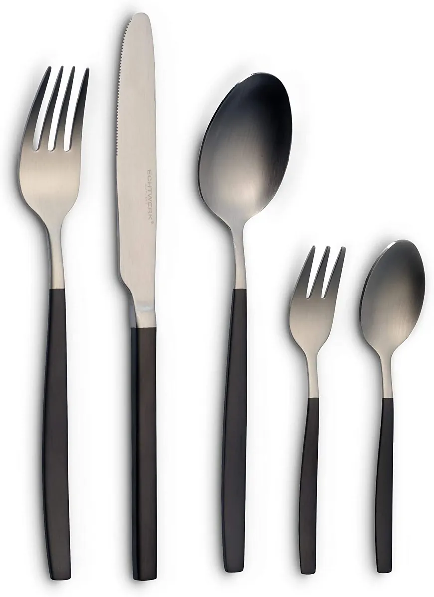 Besteck Set "Positano Due" 20tlg, für 4 Personen, 18/10 Edelstahl, mattiert