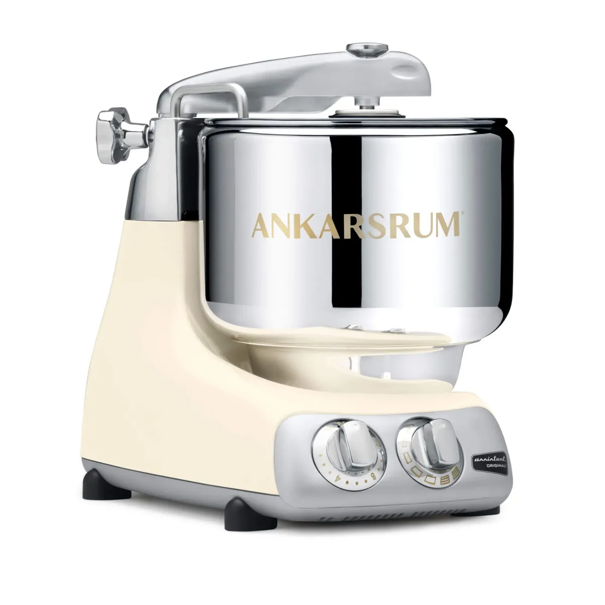 Ankarsrum Assistent Original 6230 - Light Créme + zusätzliche S hüssel gratis