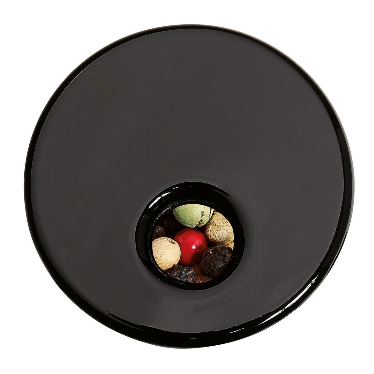 Gewürzkarussell RONDO 8 Gläser, schwarz