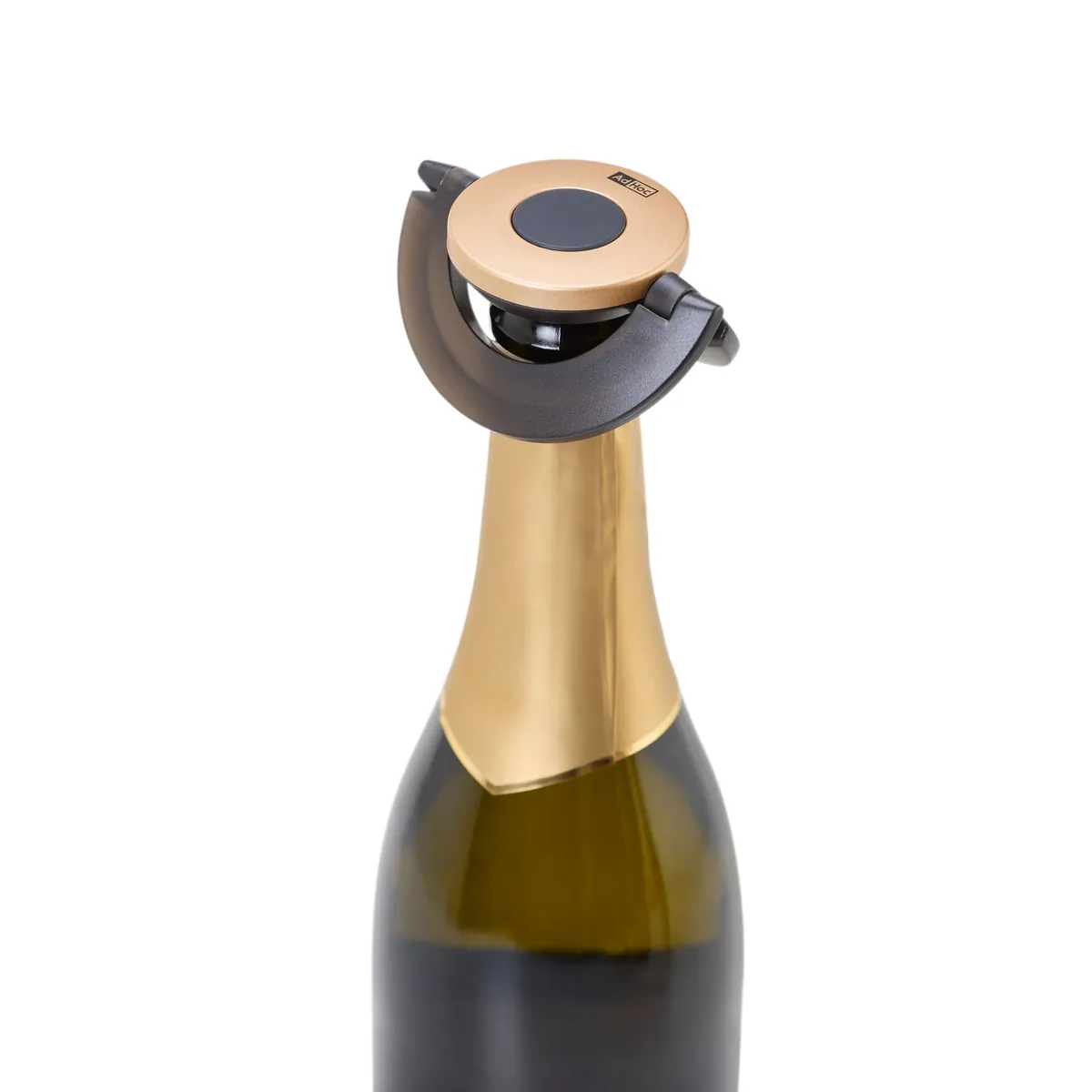 Sekt- / Champagnerverschluss Gusto, black&gold