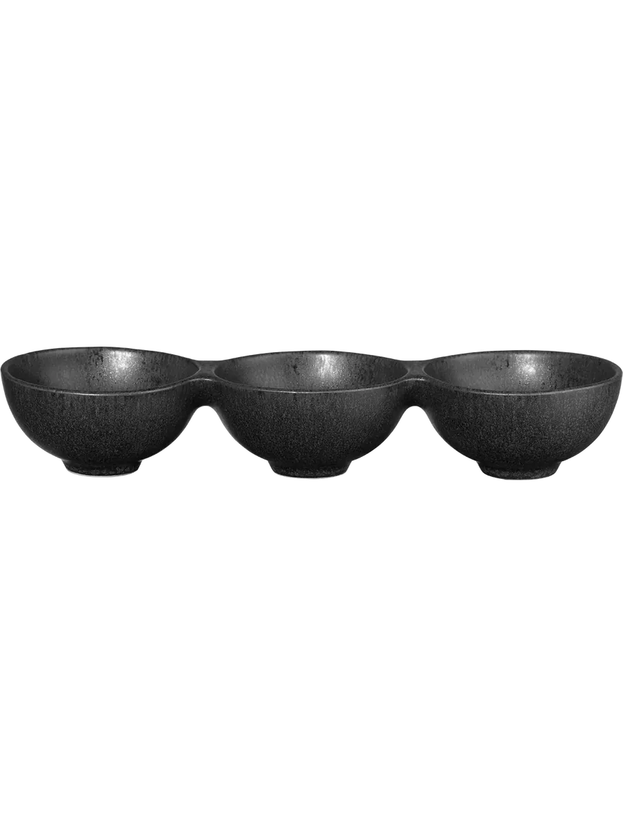 3er Schale groß BLACK IRON