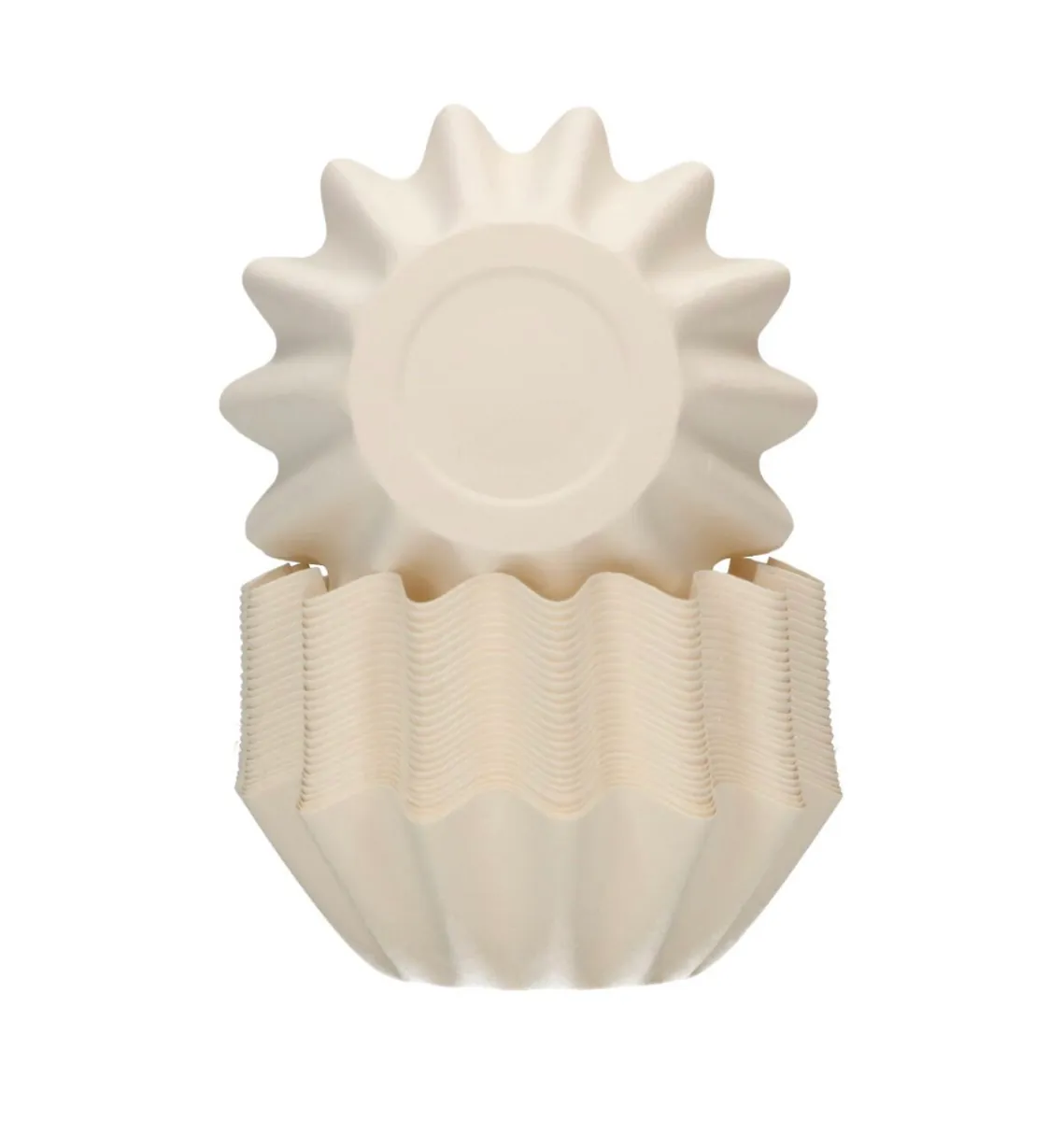 Funcakes Bloom Cups Backförmchen weiss 48 Stk