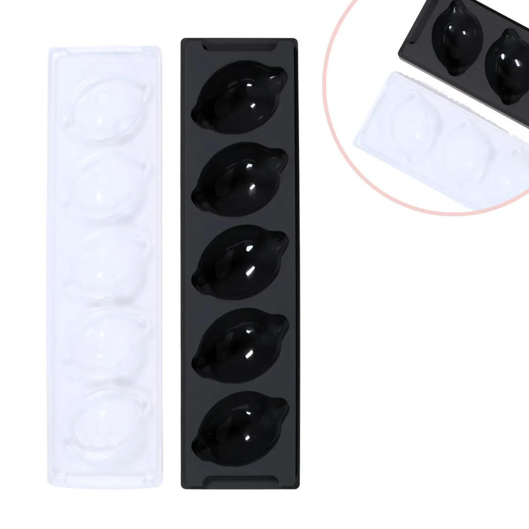 Kikis Zitronen Silikonform 5er