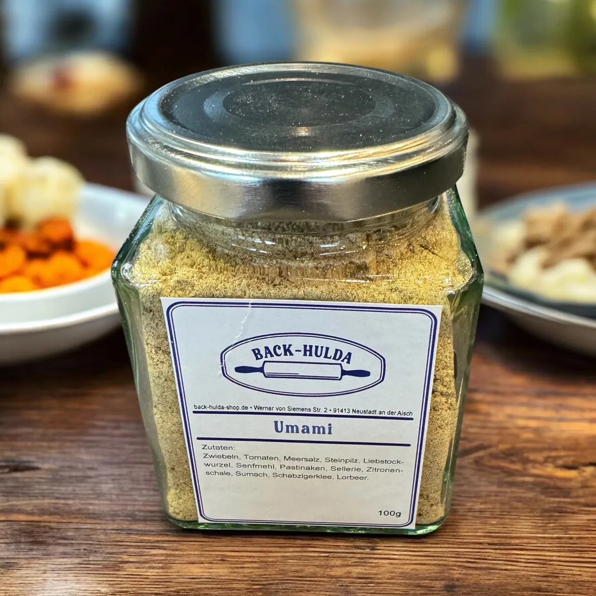 Umami – die Seele des guten Geschmacks - 100g im Quadrat Glas