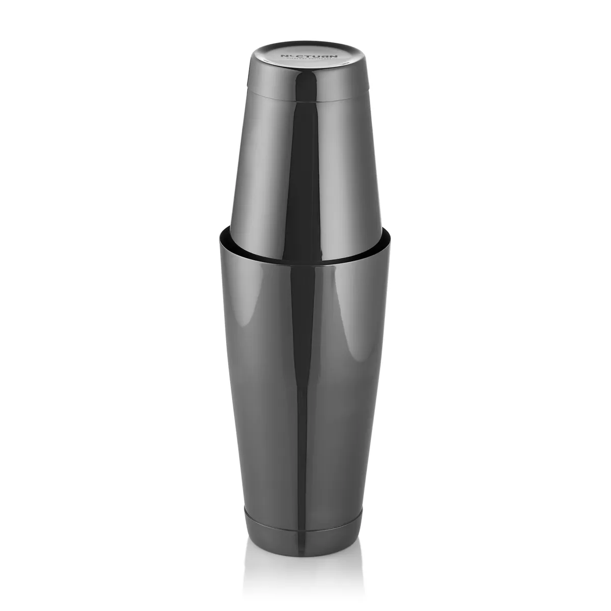 Shaker Tin Tin Nocturn, 0,8 ltr., Ø 9 cm, Farbe wählbar, Chromnickelstahl 18/10