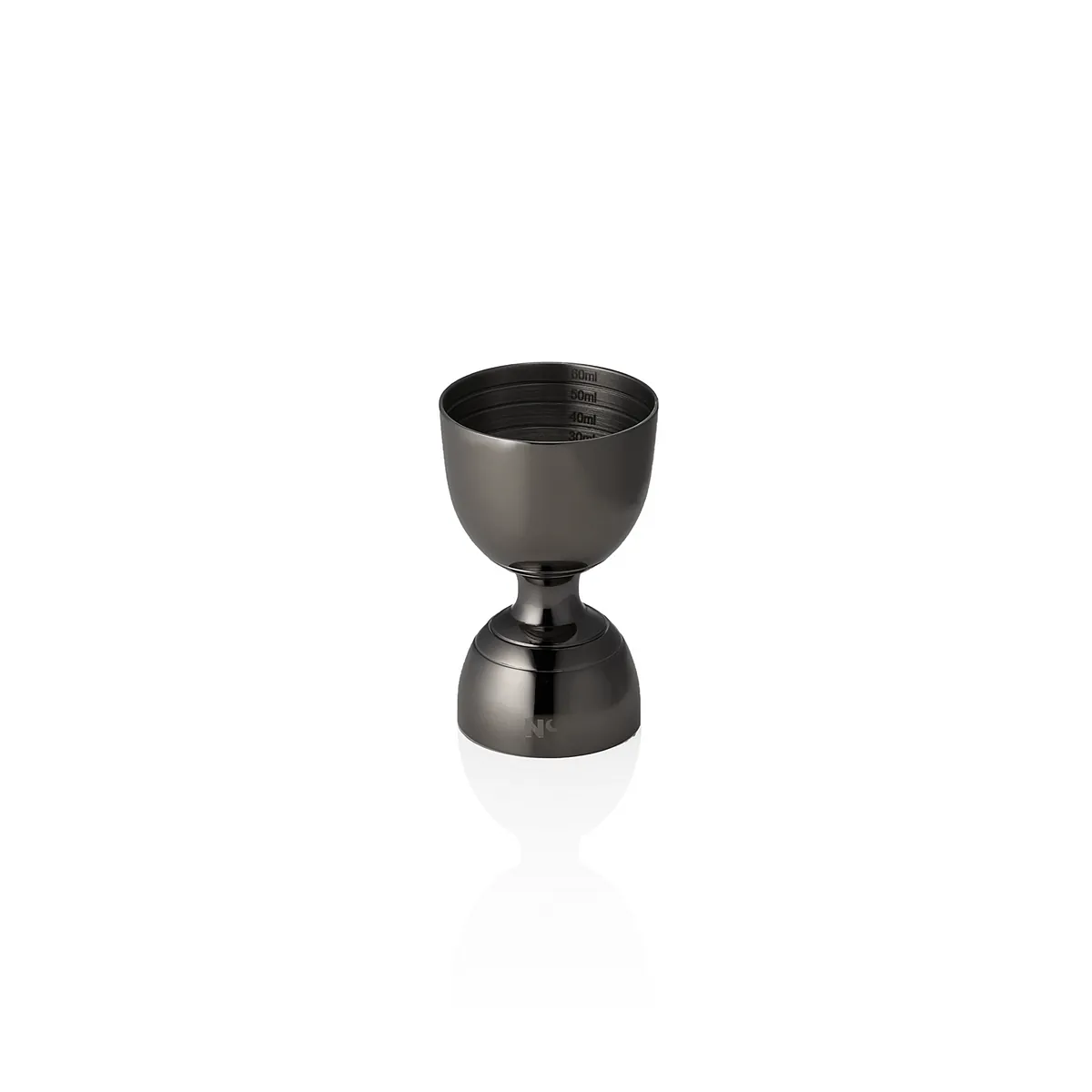 Jigger Rim Bell Nocturn, Ø 5 cm, Höhe 8 cm, Farbe wählbar, Chromnickelstahl 18/10
