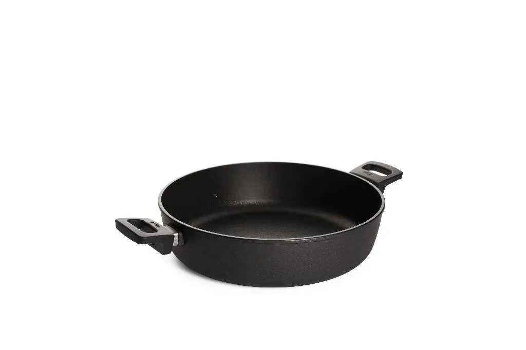 Woll – Guss-Kasserolle Induktion, Ø 28-32 cm, Nowo Titanium, Antihaft, Spülmaschinenfest