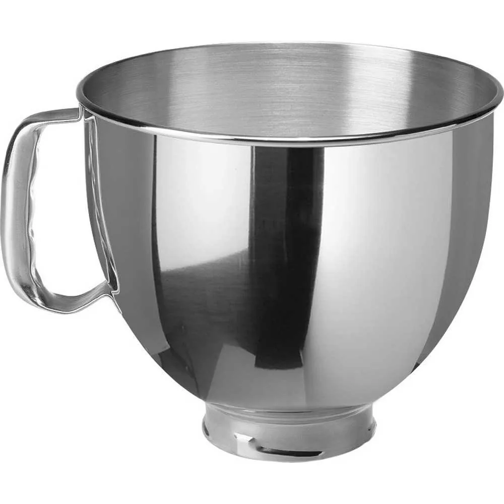 KitchenAid Edelstahlschüssel 4,8 L poliert mit Griff 5K5THSBP