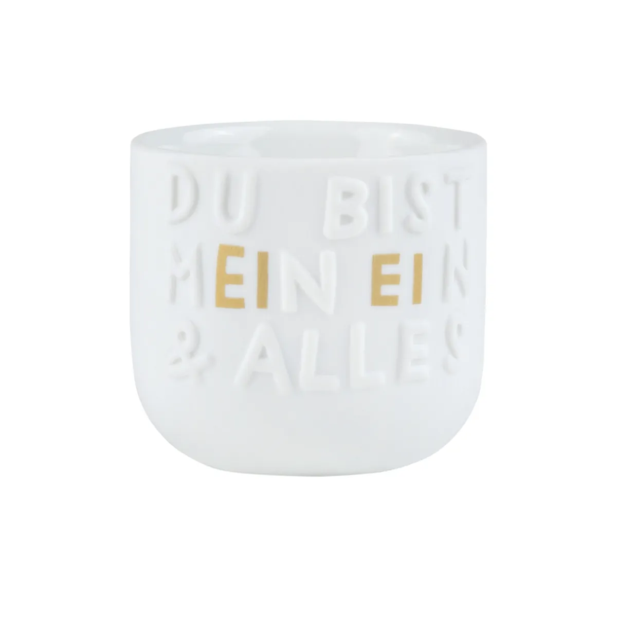 Guten Morgen Eierbecher Ein & Alles D.5cm, H.4,5cm