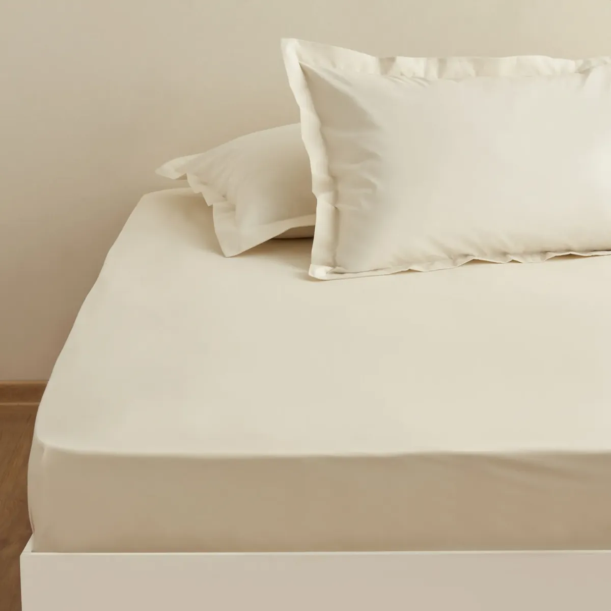 Karaca Home Fitted Bettlaken Ecru 160x200+30 cm