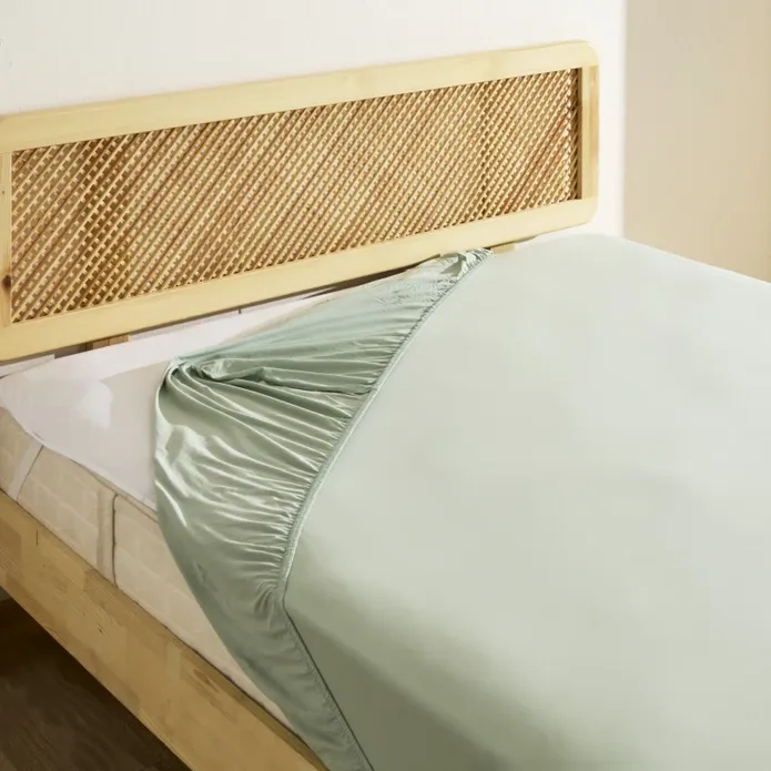 Karaca Home Spannbettlaken Doppelbett Mint aus 100 % Baumwolljersey