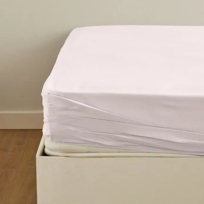 Karaca Home Spannbettlaken Doppelbett Lila aus 100 % Baumwolle