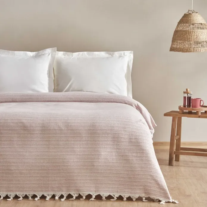 Karaca Home Celia Doppelbettdecke Rosa