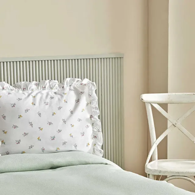 Karaca Lidya Bettwäsche-Set aus 100 % Baumwolle, Einzelbett, Grün