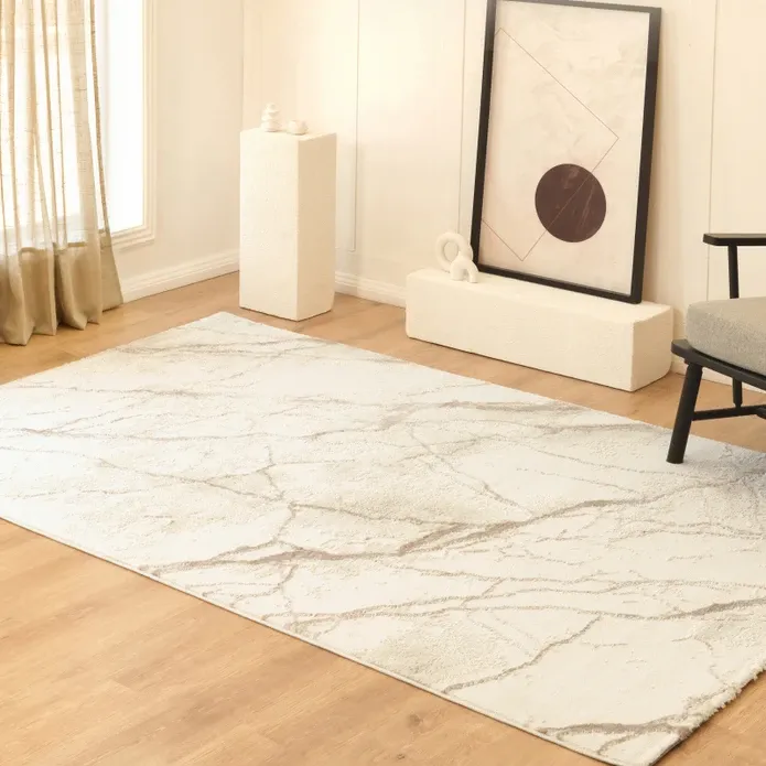 Kaşmir Halı 7/24 Sahara Blanca Beige 200x290 cm