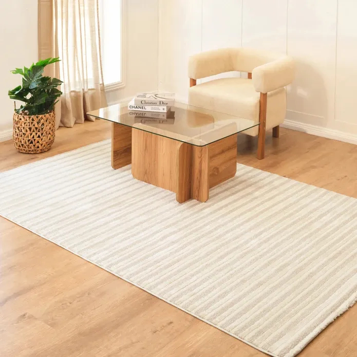 Kaşmir Halı 7/24 Sahara Emma Beige 100x300 cm
