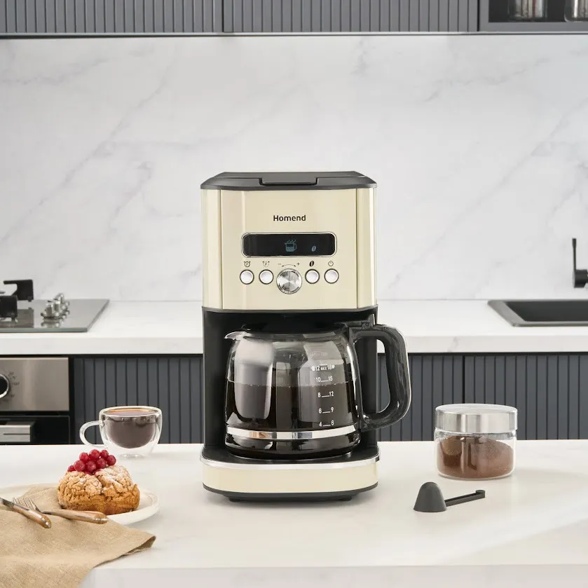 Homend Vintage Coffeebreak 5027H Filterkaffeemaschine Creme