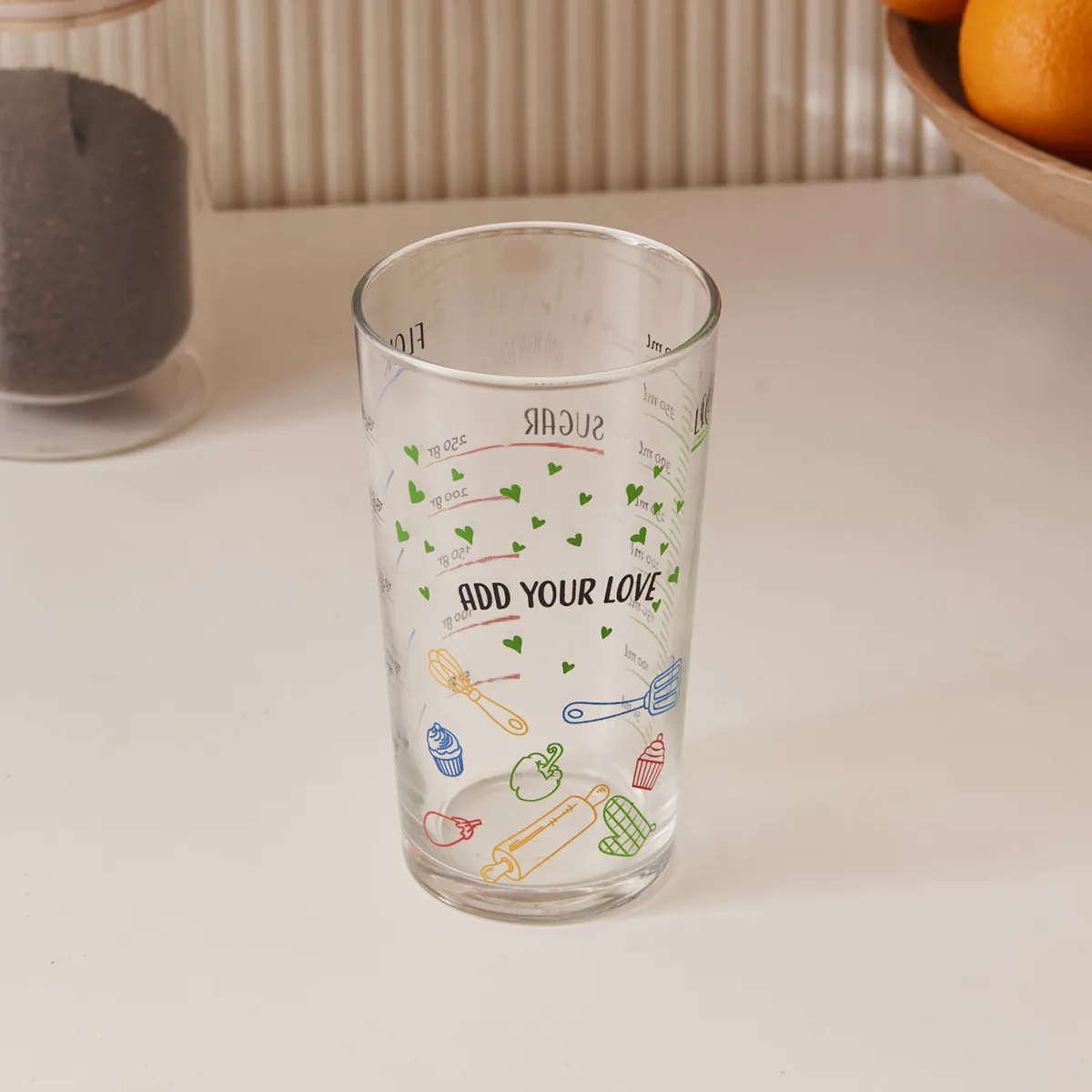 Karaca Carme Grünes Messglas 550 Ml