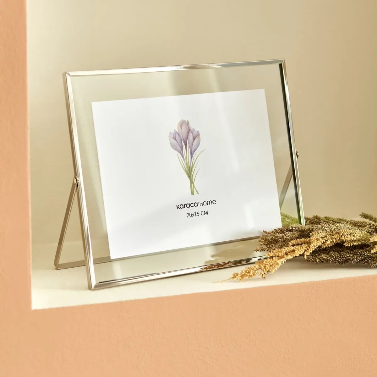 Karaca Home Magic Rahmen Silber 20x25 cm