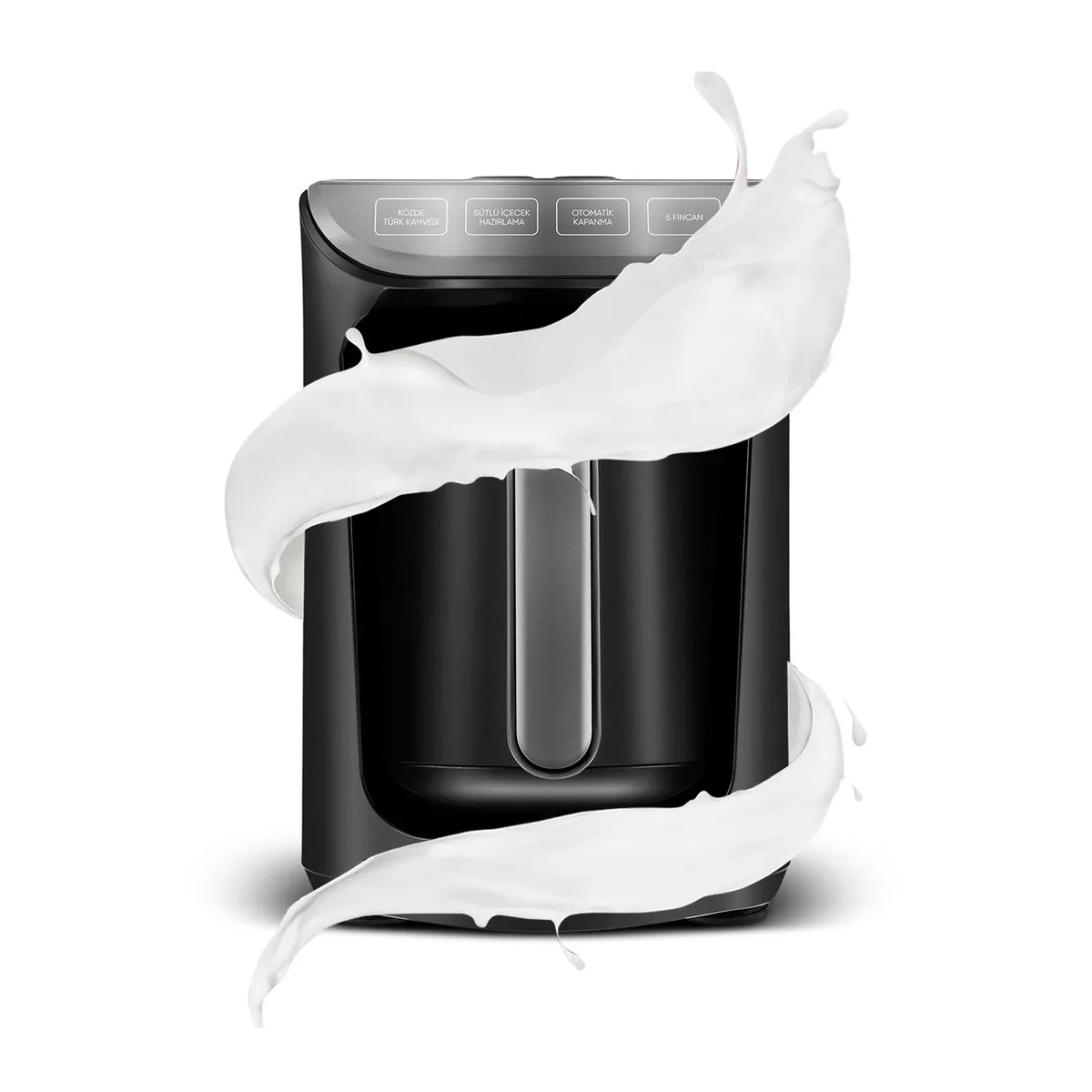 Karaca Hatır Köz Milch-Türkische Kaffeemaschine Galaxy Grey