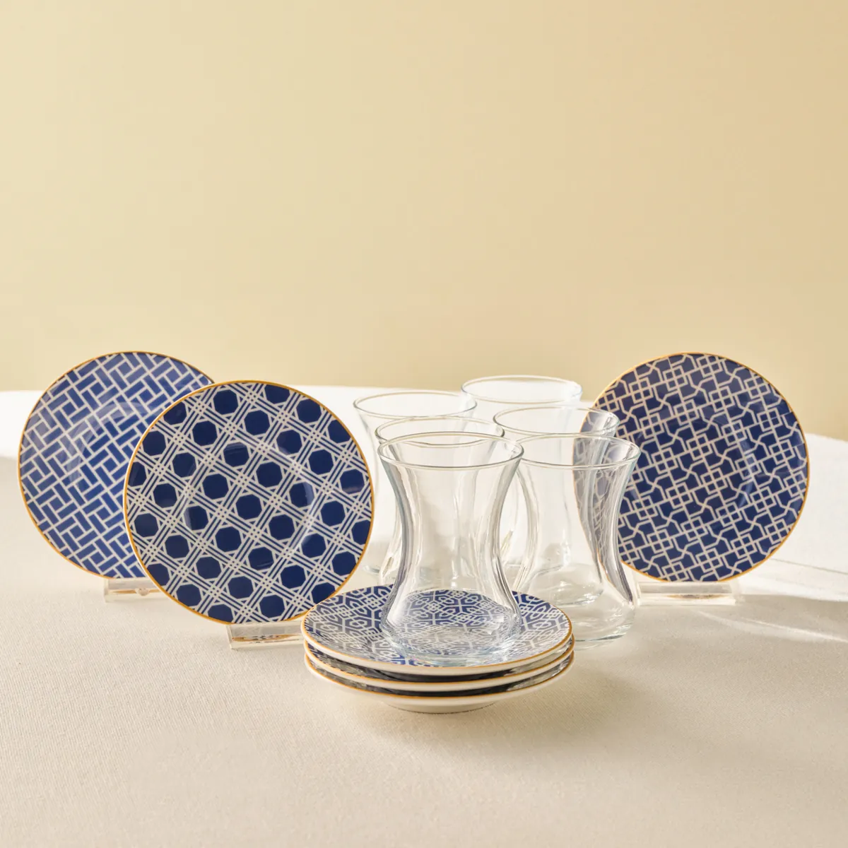 Karaca Doris 6-teiliges Teeset