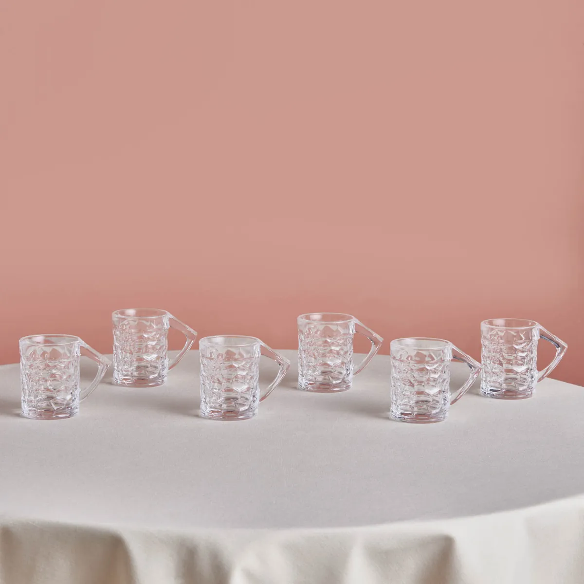 Karaca Defne 6-teiliges Teegläser-Set, 195 ml