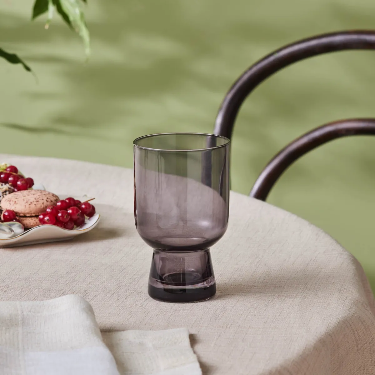 Karaca Julia Wasserglas 340 ml – Grau