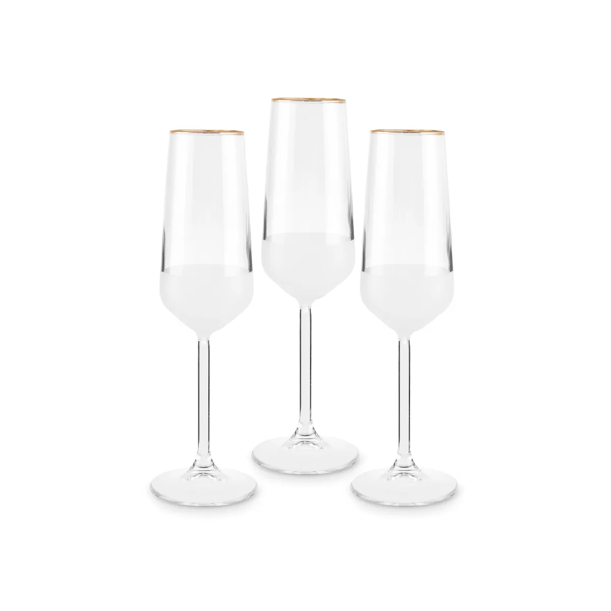 Karaca Jasmine 195 Ml 3er Set Sektgläser
