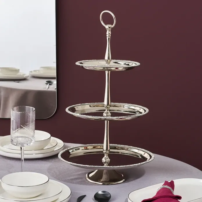 Karaca Home Majesty 3-stöckige Etagere