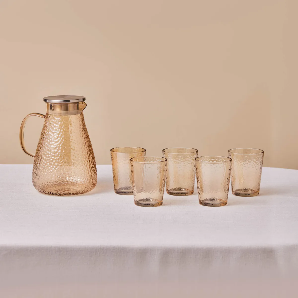 Karaca Luminous 7-teiliges Glas-Set