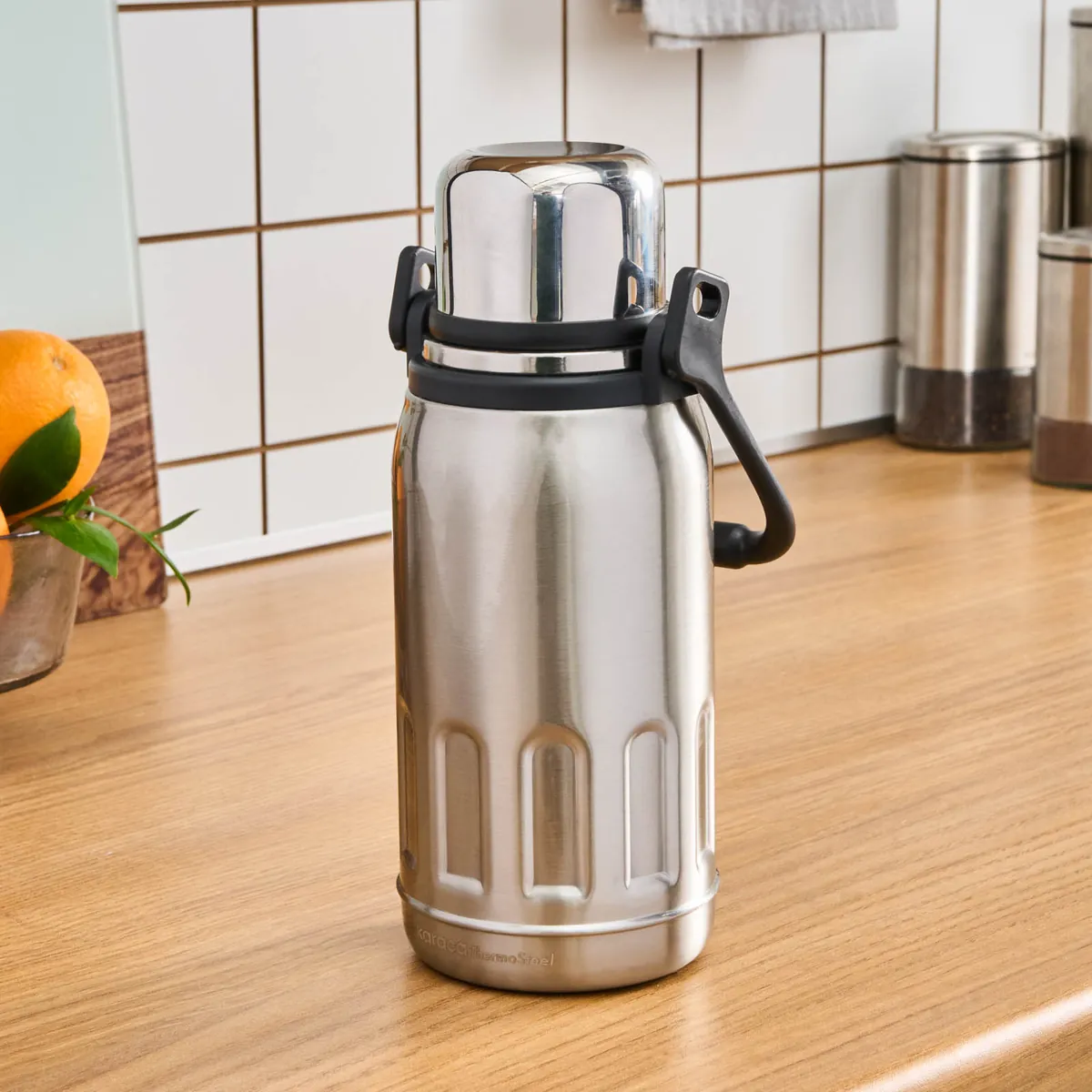 Karaca Adent Edelstahl Auslaufsicherer Inox Thermos 800 ml