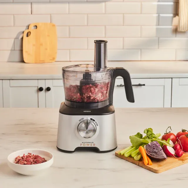 Karaca x Refika Mastermaid Power Multifunktionaler 10-in-1 Küchenroboter Swiss Cream 2000W