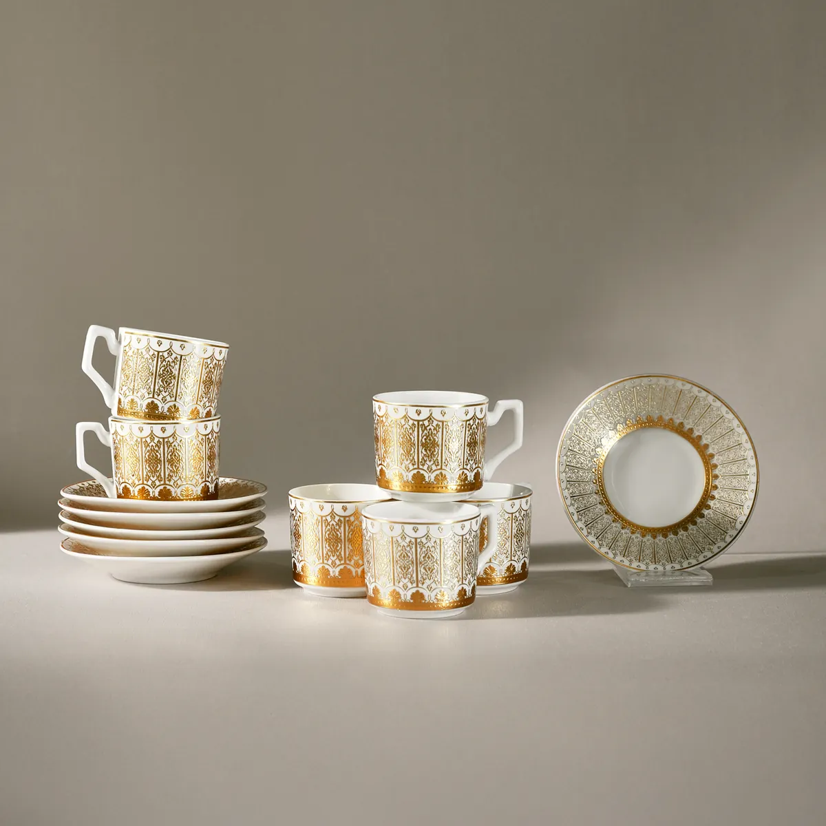 Karaca Aslı 6-Personen Kaffeetassen-Set