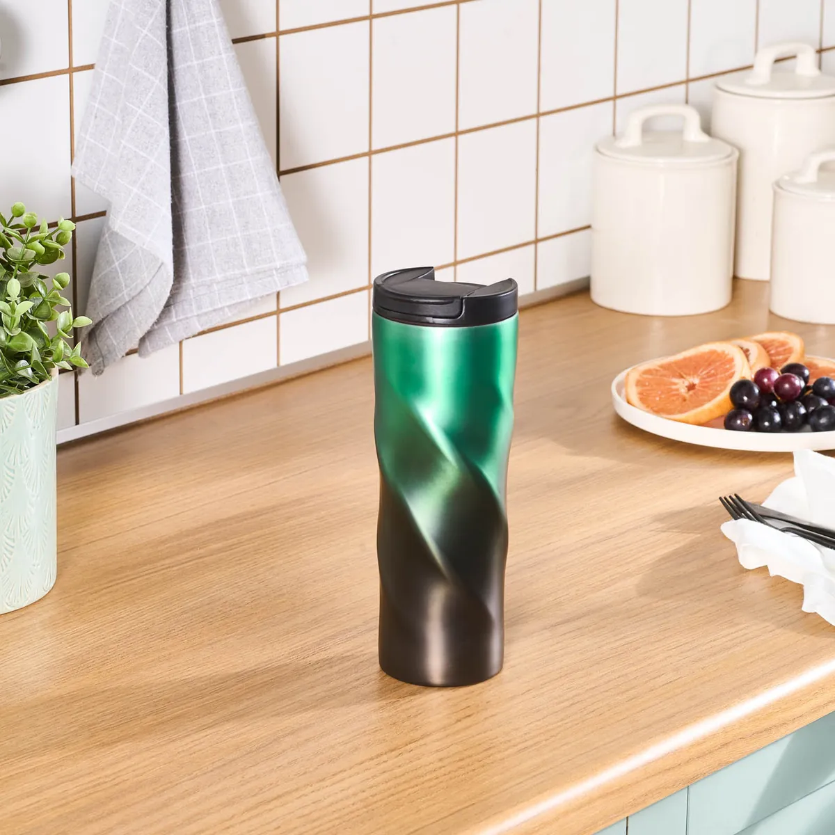 Karaca Orion, Thermosflasche, 500ML, Grün