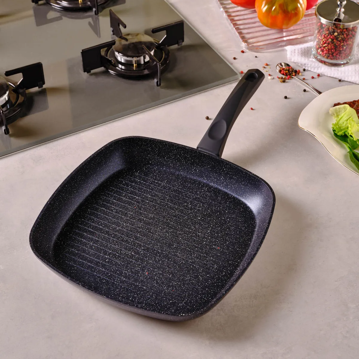 Karaca Aqua Granit Grillpfanne 28 cm