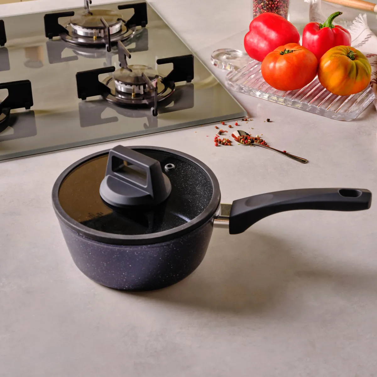 Karaca Aqua Granit Kochtopf 18 cm