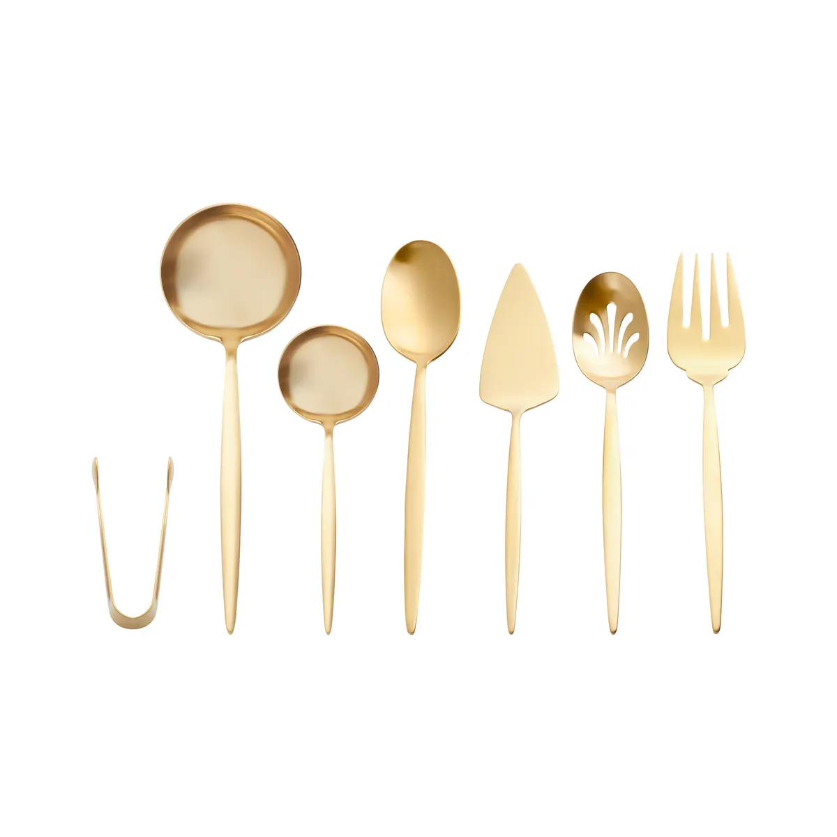 Karaca Lizbon 7-teiliges Servierset in Box, Gold