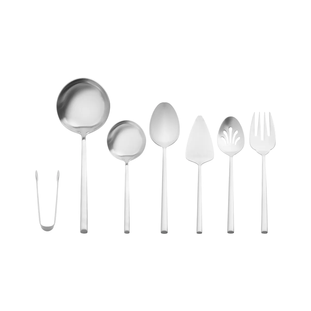 Karaca Tivoli 7-teiliges Servierset in Box, Silber