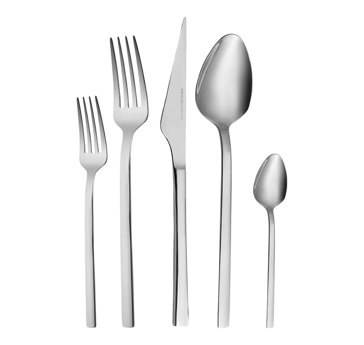 Karaca Sedir 40-teiliges Besteckset, Silber