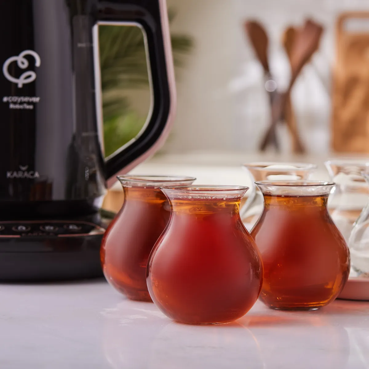 Karaca Tatlıcan 6-teiliges Teeglas-Set von Refika